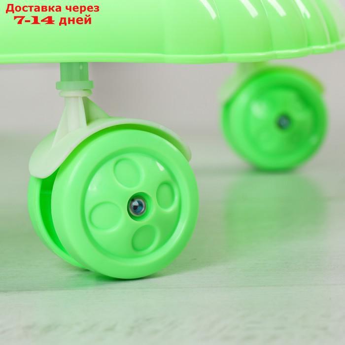 Ходунки "FLY", зеленый, 7 колес, муз., свет - фото 6 - id-p227109793