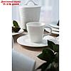 Кофейная пара Magistro "Лист", чашка 100 мл, 10,5×7,5×7 см, блюдце d=15 см, фото 7
