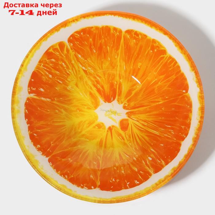 Салатник Доляна "Сочный апельсин",d=22 см - фото 5 - id-p227016355