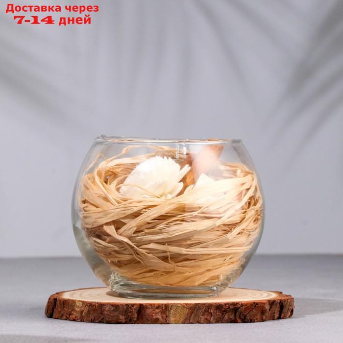 Набор ароматический: ваза-саше с сухоцветом и корицей, ароматическое масло "Мускат", 10 мл - фото 4 - id-p227117175