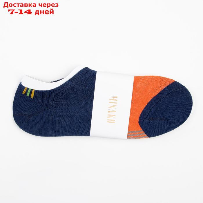 Набор носков мужских укороченных MINAKU 3 пары, размер 40-41 (27 см) - фото 6 - id-p227114929