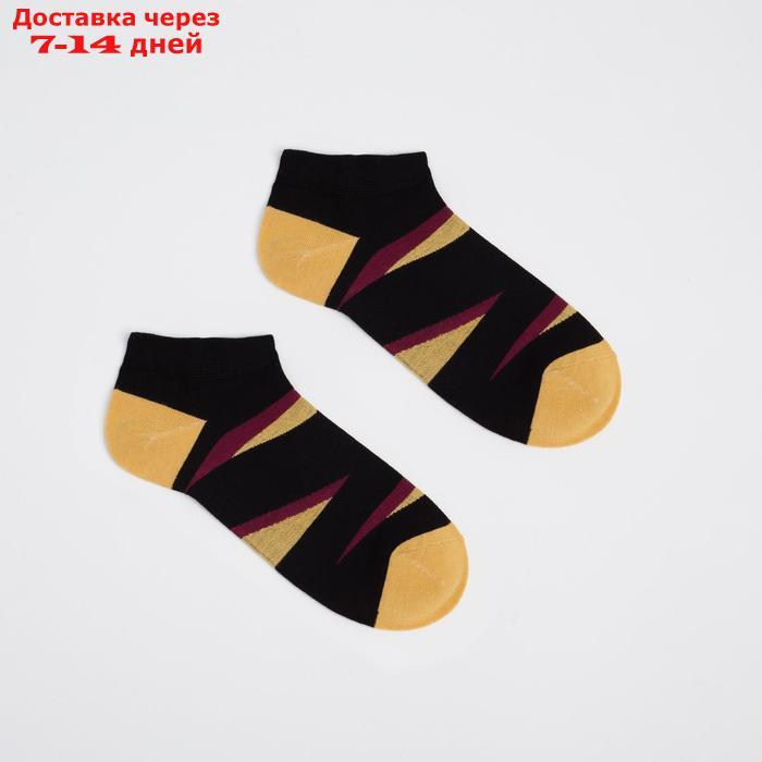 Набор носков мужских MINAKU "Молнии", 5 пар, размер 40-41 (27 см) - фото 4 - id-p227114931