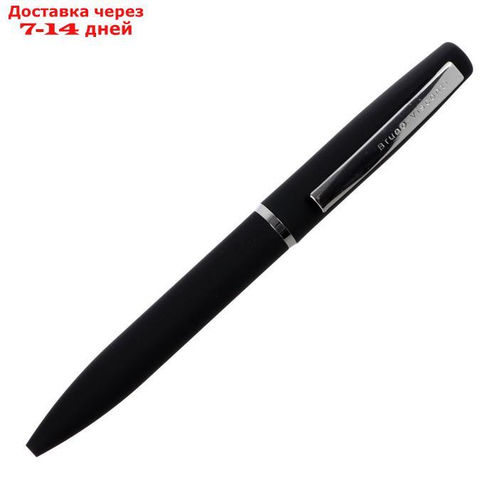 Ручка шариковая автоматическая PORTOFINO 1.0 мм, черный корпус, металлический футляр, синий стержень - фото 3 - id-p227098761