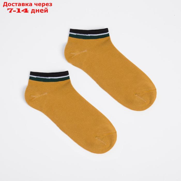 Набор носков мужских MINAKU "Однотонные", 5 пар, размер 40-41 (27 см) - фото 3 - id-p227114933