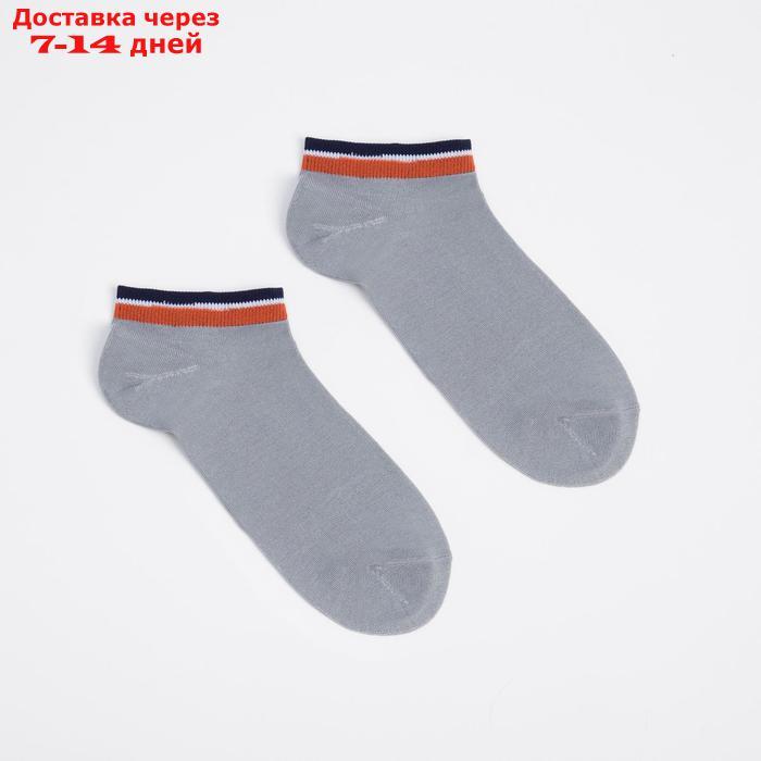Набор носков мужских MINAKU "Однотонные", 5 пар, размер 40-41 (27 см) - фото 4 - id-p227114933