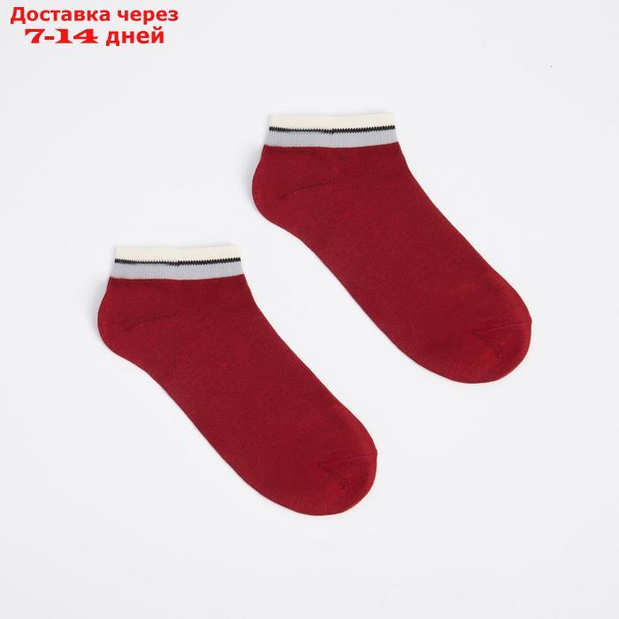 Набор носков мужских MINAKU "Однотонные", 5 пар, размер 40-41 (27 см) - фото 5 - id-p227114933