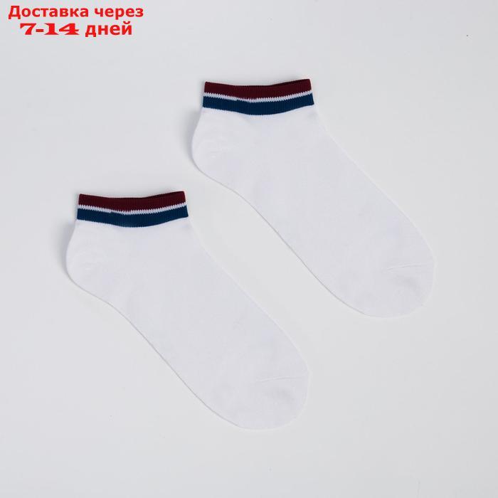 Набор носков мужских MINAKU "Однотонные", 5 пар, размер 40-41 (27 см) - фото 6 - id-p227114933