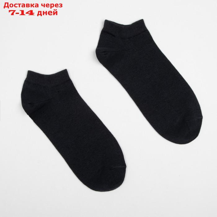 Набор носков мужских укороченных MINAKU 4 пары, размер 40-41 (27 см) - фото 2 - id-p227114934