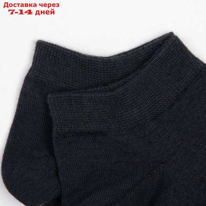 Набор носков мужских укороченных MINAKU 4 пары, размер 40-41 (27 см) - фото 3 - id-p227114934