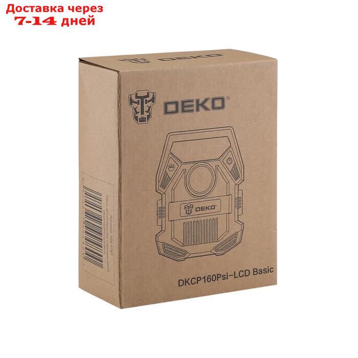 Компрессор автомобильный DEKO цифровой DKCP160Psi-LCD Basic 25 л/мин, 12 В - фото 7 - id-p227130244