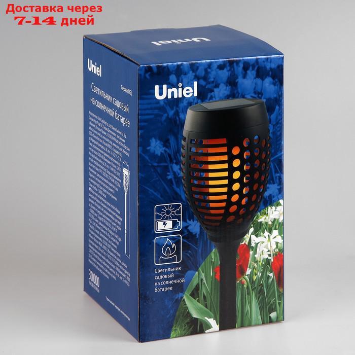 Фонарь садовый на солнечной батарее Uniel "Факел", свечение "эффект пламени", IP44, 720 мм - фото 9 - id-p227098769