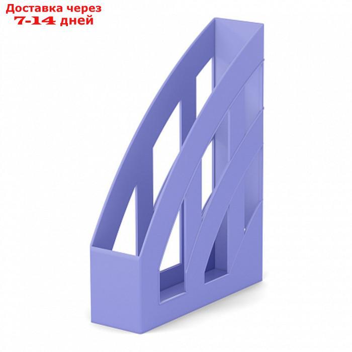 Подставка для бумаг вертикальная пластиковая ErichKrause Office, Pastel, 75мм, фиолетовый - фото 1 - id-p227107922