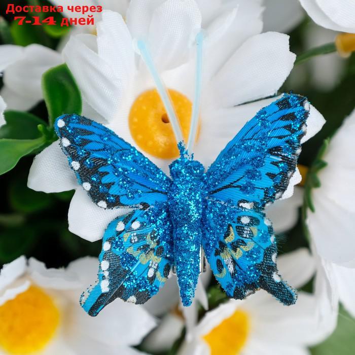 Набор декора на прищепке "Бабочки", 5 х 8 х 12 см - фото 3 - id-p227113480