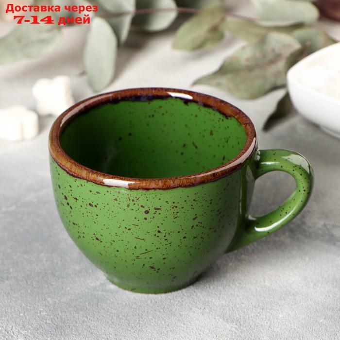 Чашка чайная 9,5 см, h 7,5 см, 250 мл "Punto verde" - фото 1 - id-p227117219