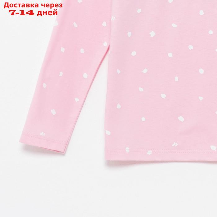 Пижама детская (джемпер, брюки) KAFTAN "Sister", размер 30 (98-104), цвет розовый - фото 10 - id-p227118442