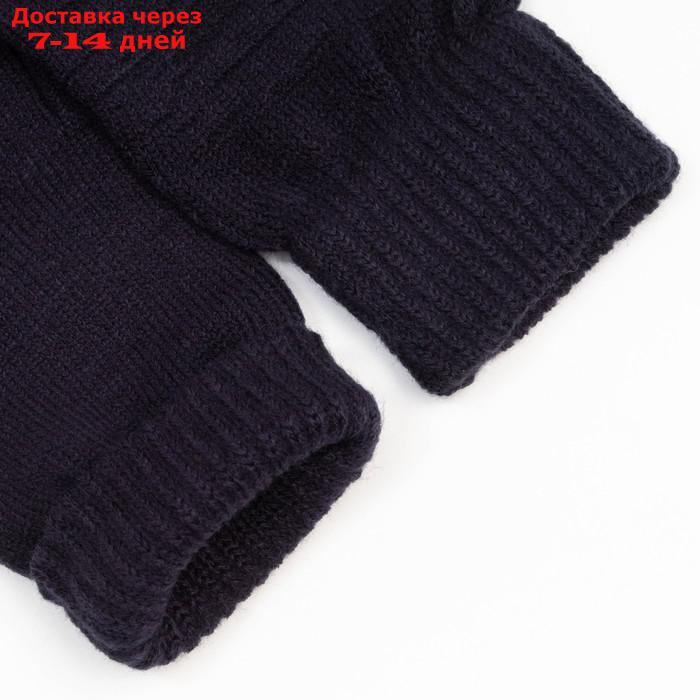 Перчатки мужские для сенсорных экранов пс421-2, цвет т.серый, р-р 9-10 (24-26) - фото 4 - id-p227125289