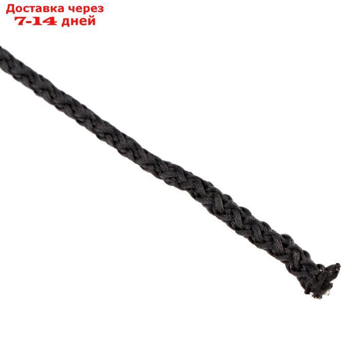 Шнур для вязания "Классик" без сердечника 100% полиэфир ширина 4мм 100м (т.-серый) - фото 2 - id-p227098862
