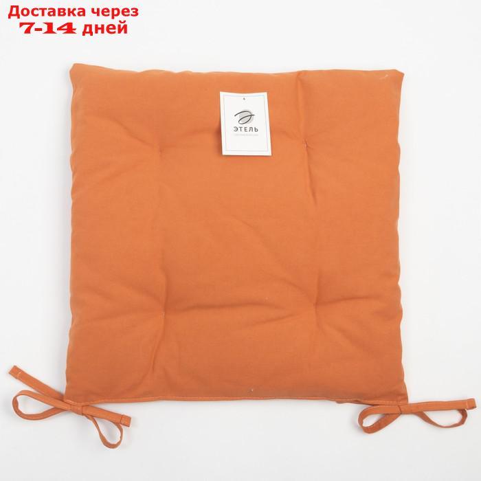 Сидушка на стул Этель Kitchen 42х42 см, цв. оранжевый, 100% хл, саржа 220 г/м2 - фото 4 - id-p227113584