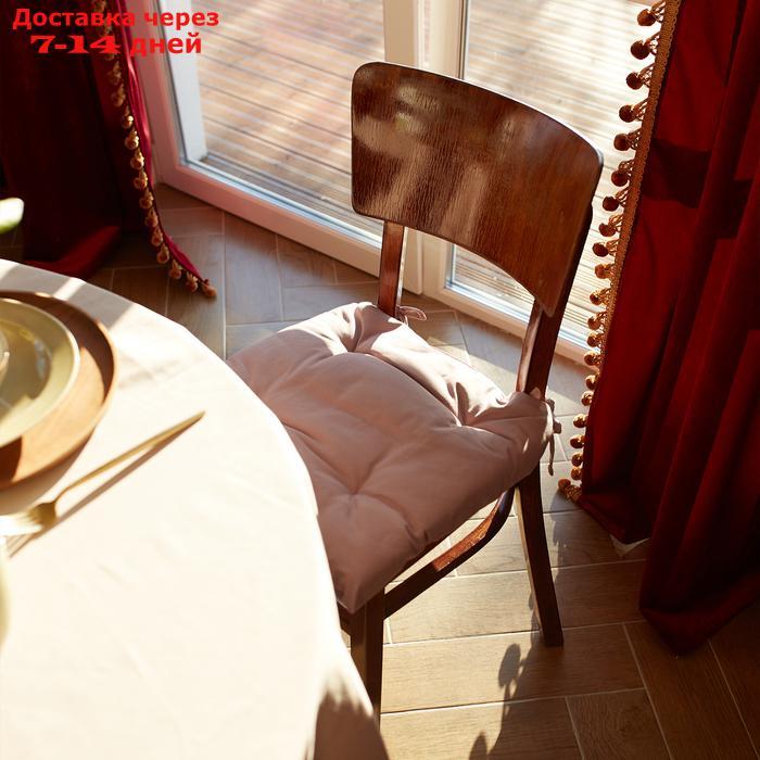 Сидушка на стул Этель Kitchen 42х42 см, цв. сиреневый, 100% хл, саржа 220 г/м2 - фото 6 - id-p227113586