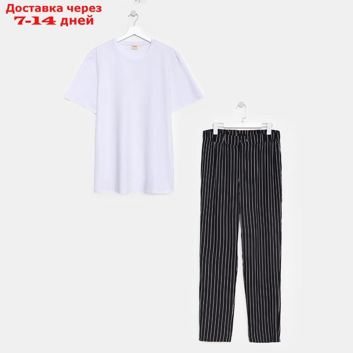 Комплект мужской MINAKU: Home collection цвет чёрный, размер 56 - фото 6 - id-p227124340