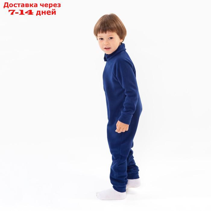 Комбинезон для мальчика А.80-26А ФС, цвет тёмно-синий, рост 74-80 см - фото 3 - id-p227118471