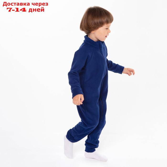 Комбинезон для мальчика А.80-26А ФС, цвет тёмно-синий, рост 74-80 см - фото 4 - id-p227118471