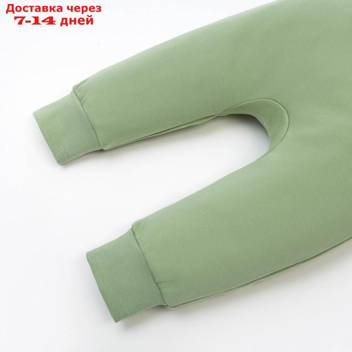 Ползунки-штанишки Крошка Я, BASIC LINE, рост 74-80 см, цвет зелёный - фото 5 - id-p227126354