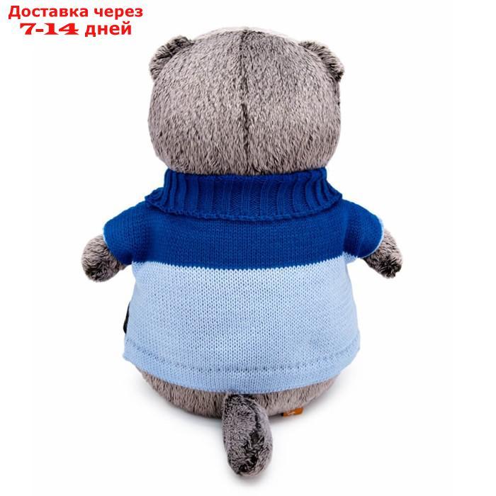 Мягкая игрушка "Басик в свитере "Кот", 25 см Ks25-207 - фото 3 - id-p227127371