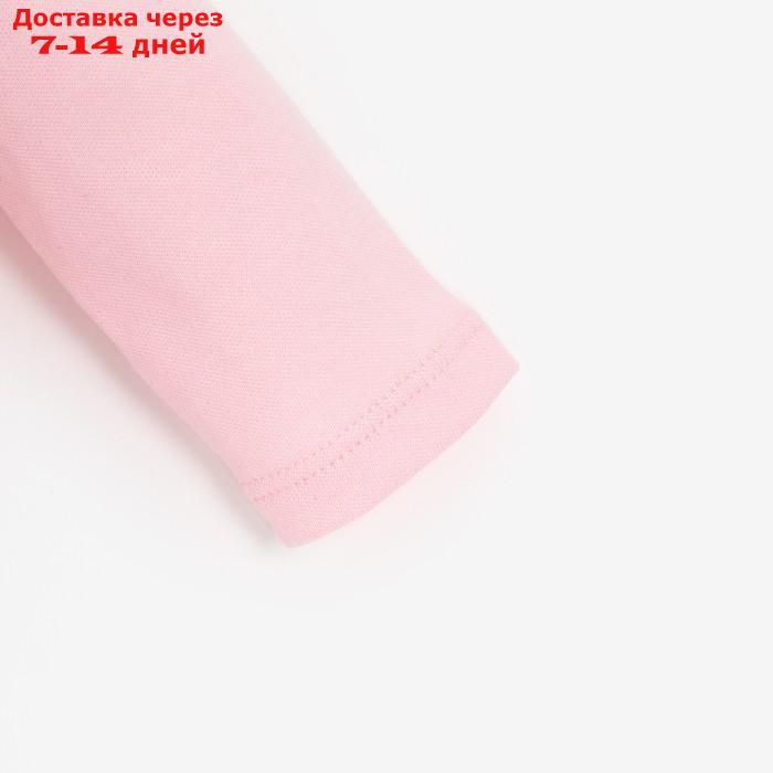 Комбинезон детский MINAKU, цвет розовый, рост 68-74 см - фото 7 - id-p227124376