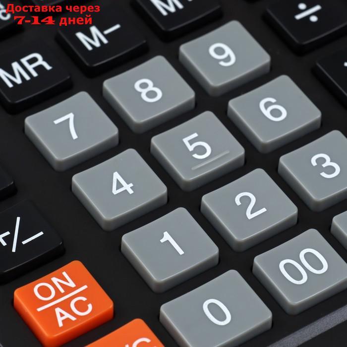 Калькулятор настольный большой 12-разрядный, SKAINER SK-444L, двойное питание, двойная память, 159 x 205 x 32 - фото 3 - id-p227116142