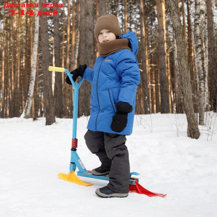 Самокат-снегокат трюковой, зимний 2 в 1 - фото 6 - id-p227105983
