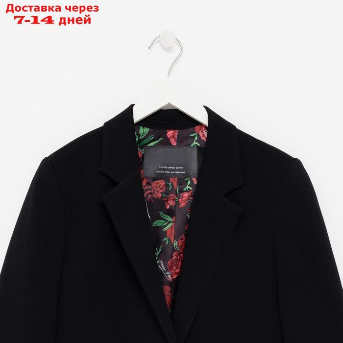Пиджак для девочки, цвет черный, 128-134 см (36) - фото 2 - id-p227126374