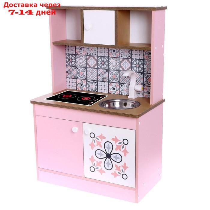 Набор игровой мебели "Детская кухня Розовая плитка" - фото 1 - id-p227104269