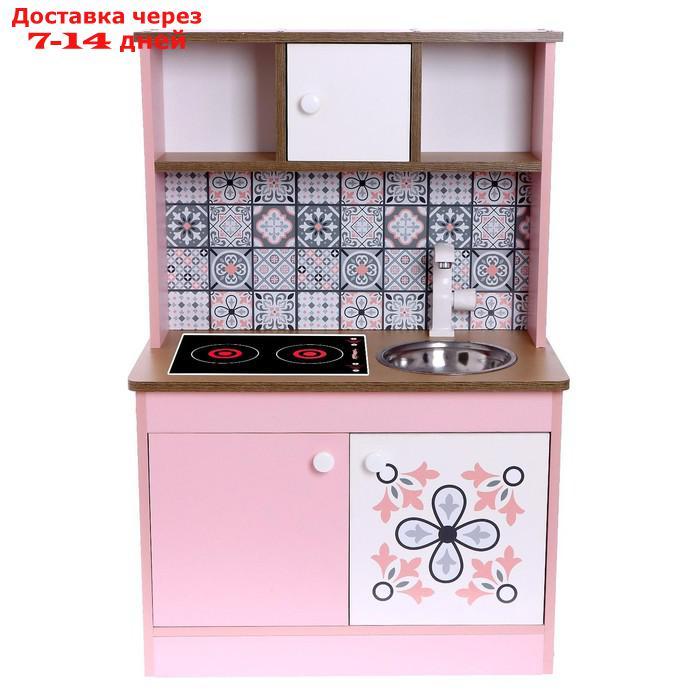 Набор игровой мебели "Детская кухня Розовая плитка" - фото 2 - id-p227104269