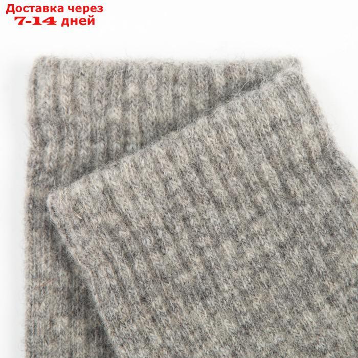 Носки с пухом яка женские, цвет серый, размер 35-37 - фото 3 - id-p227123359
