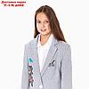 Пиджак для девочки Emporio Armani, серый меланж, 128-134 см (36), фото 8