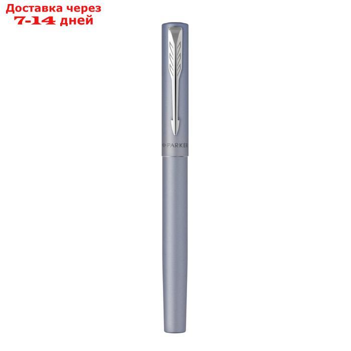 Ручка-роллер Parker VECTOR XL SILVER BLUE, тонкая 0.5мм, подар/уп 2159775 - фото 1 - id-p227130374