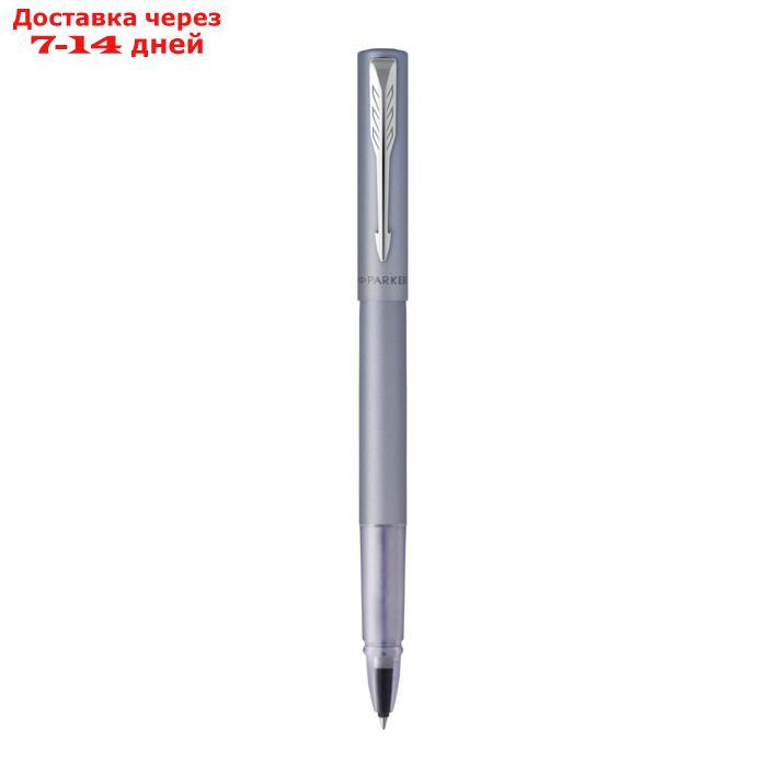 Ручка-роллер Parker VECTOR XL SILVER BLUE, тонкая 0.5мм, подар/уп 2159775 - фото 2 - id-p227130374