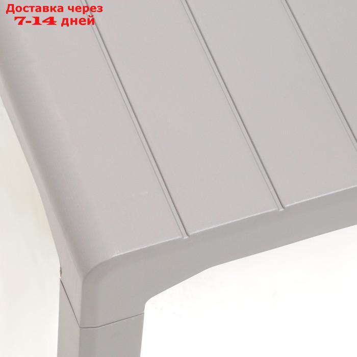 Набор мебели "Барселона" 3 предмета: 2 кресла, стол, цвет серый - фото 5 - id-p227106018