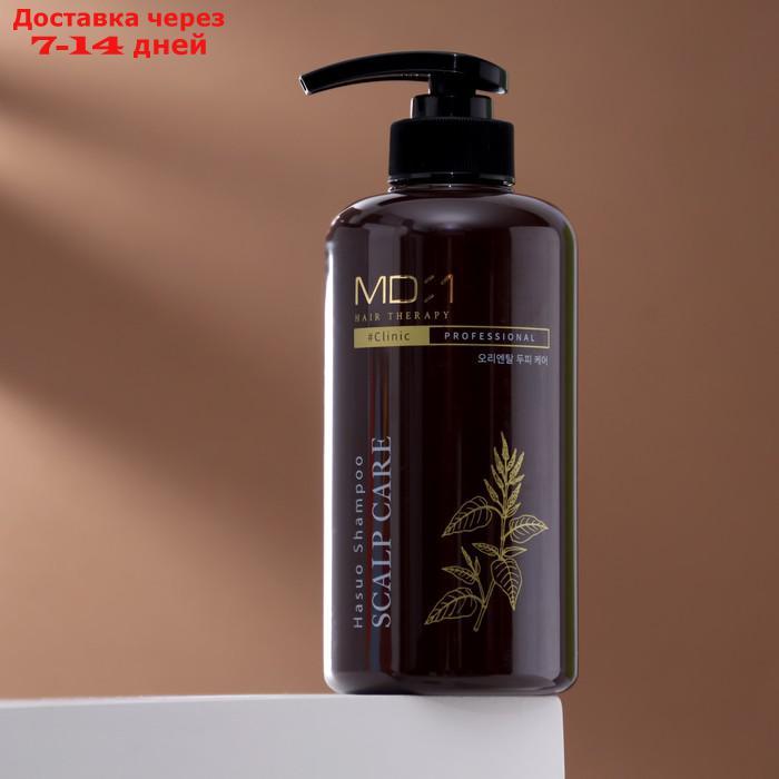 Укрепляющий шампунь для волос MEDB, с травяным комплексом, 500 мл - фото 1 - id-p227116183