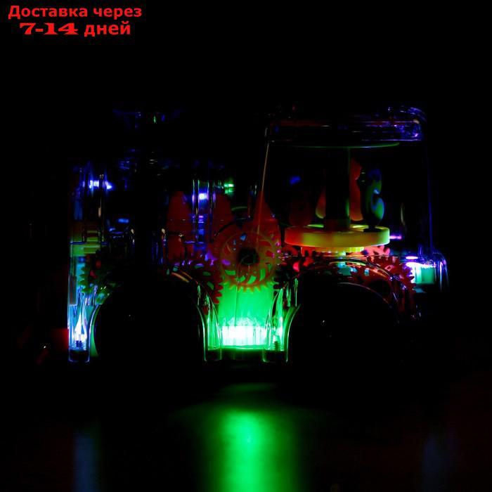 АВТОГРАД Паровоз "Новогодний поезд", свет и звук, работает от батареек - фото 5 - id-p227121111