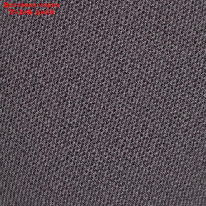 Простыня на резинке Этель 180х200х25, цвет серый, бязь 125г/м2 - фото 2 - id-p227115099