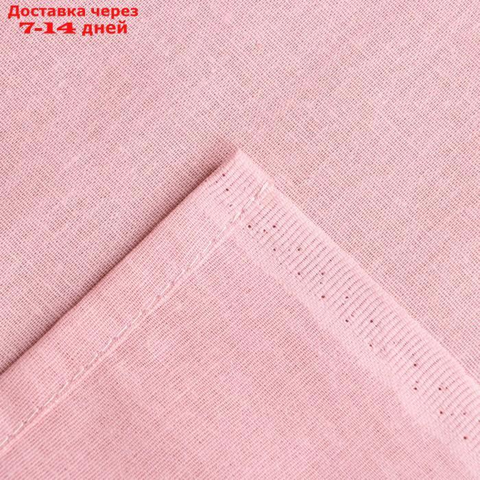 Простыня Этель 150х215, цвет розовый, 100% хлопок, бязь 125г/м2 - фото 3 - id-p227115100