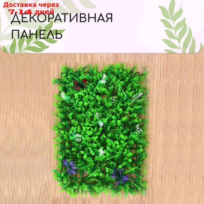 Декоративная панель, 60 × 40 см, цветы, Greengo - фото 1 - id-p227127454