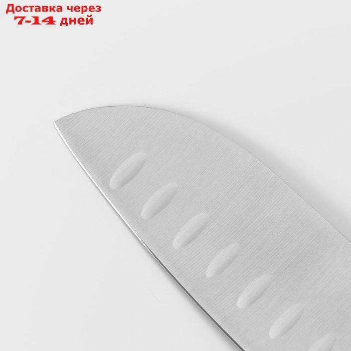 Нож Сантоку Magistro Ardone, лезвие 17,5 см - фото 3 - id-p227116213