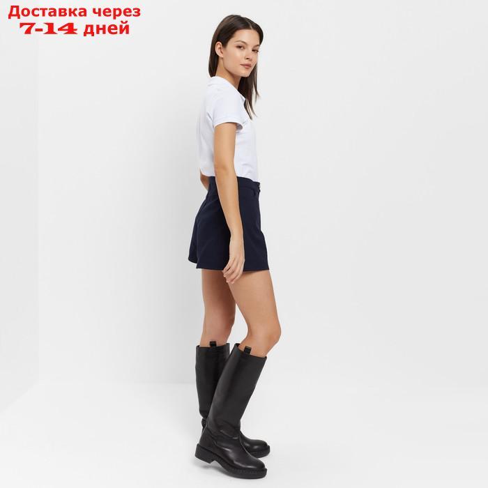 Шорты женские джинсовые MINAKU: Jeans Collection цвет синий, размер 44 - фото 3 - id-p227130419