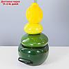 Настольная лампа "Птичка" Е14 40Вт желто-зеленый 28х28х47 см, фото 7