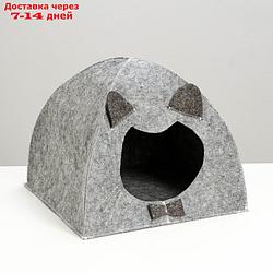 Домик для животных из войлока "Ушастый", 40 х 40 х 40 см