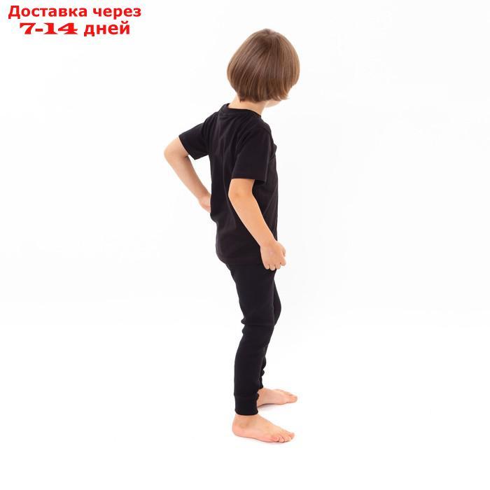 Термобелье для мальчика (брюки), цвет чёрный, рост 152 см - фото 3 - id-p227119826
