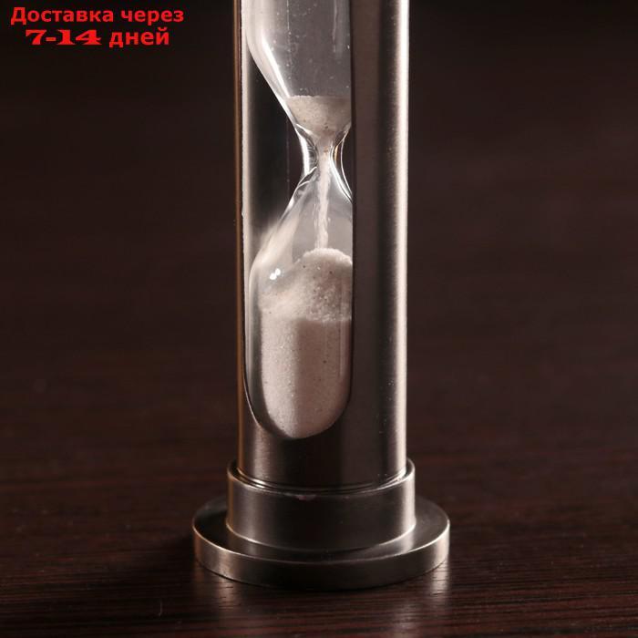 Песочные часы "Время" (1 мин) латунь 4х4х11,5 см - фото 2 - id-p227123429